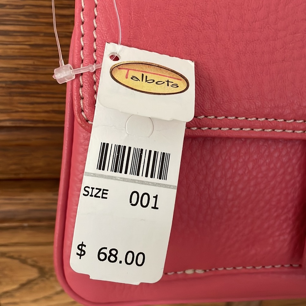 Talbots small Leather Purse NWT - Picture 3 of 6